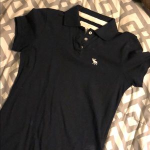 A & F collar shirt